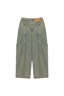 Namesake Billie Bibs Denim Pants Post Indigo