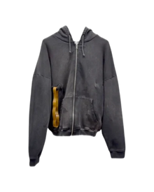 Alexander Digenova Rubber Band Hoodie Intage Black