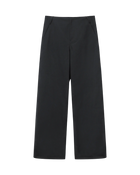 VAVA STORE pet-tree-kor charcoal wool-blend regular fit trousers with side patch pocket and back welt pocket.